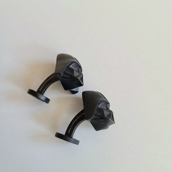 Metal 3D Darth Vader Cufflinks. Star Wars. - Picture 3 of 5